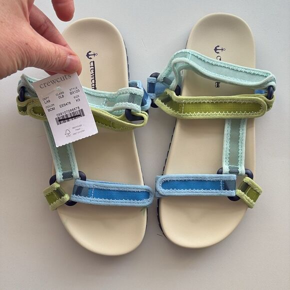 J Crew Kids' sporty-strap sandals in colorblock Little‎ Kids Size 3 - Picture 5 of 6